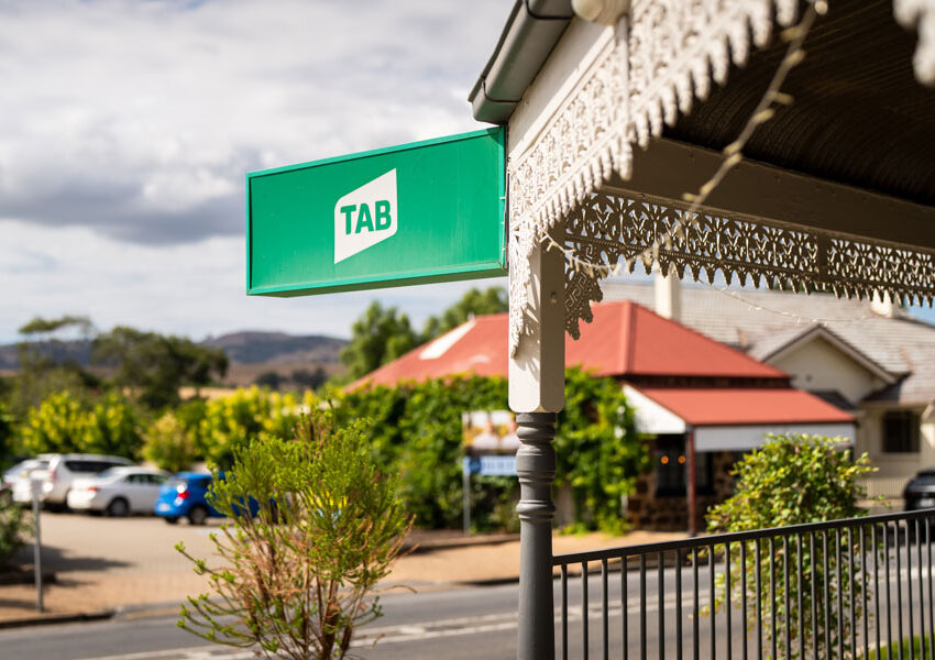 Lyndoch Hotel TAB sign